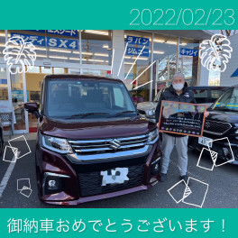 ソリオのご納車です★